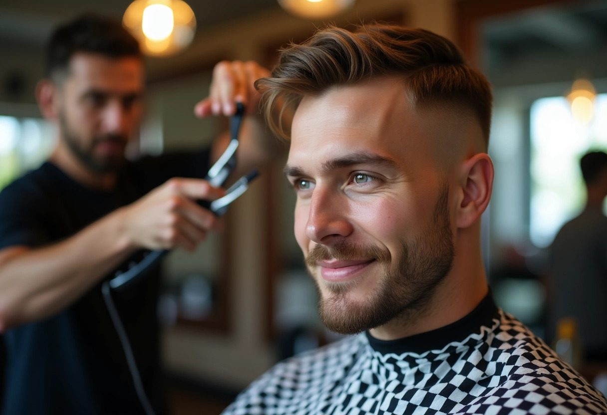 coiffure homme