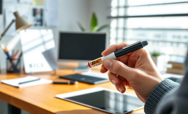 bic stylo promotion