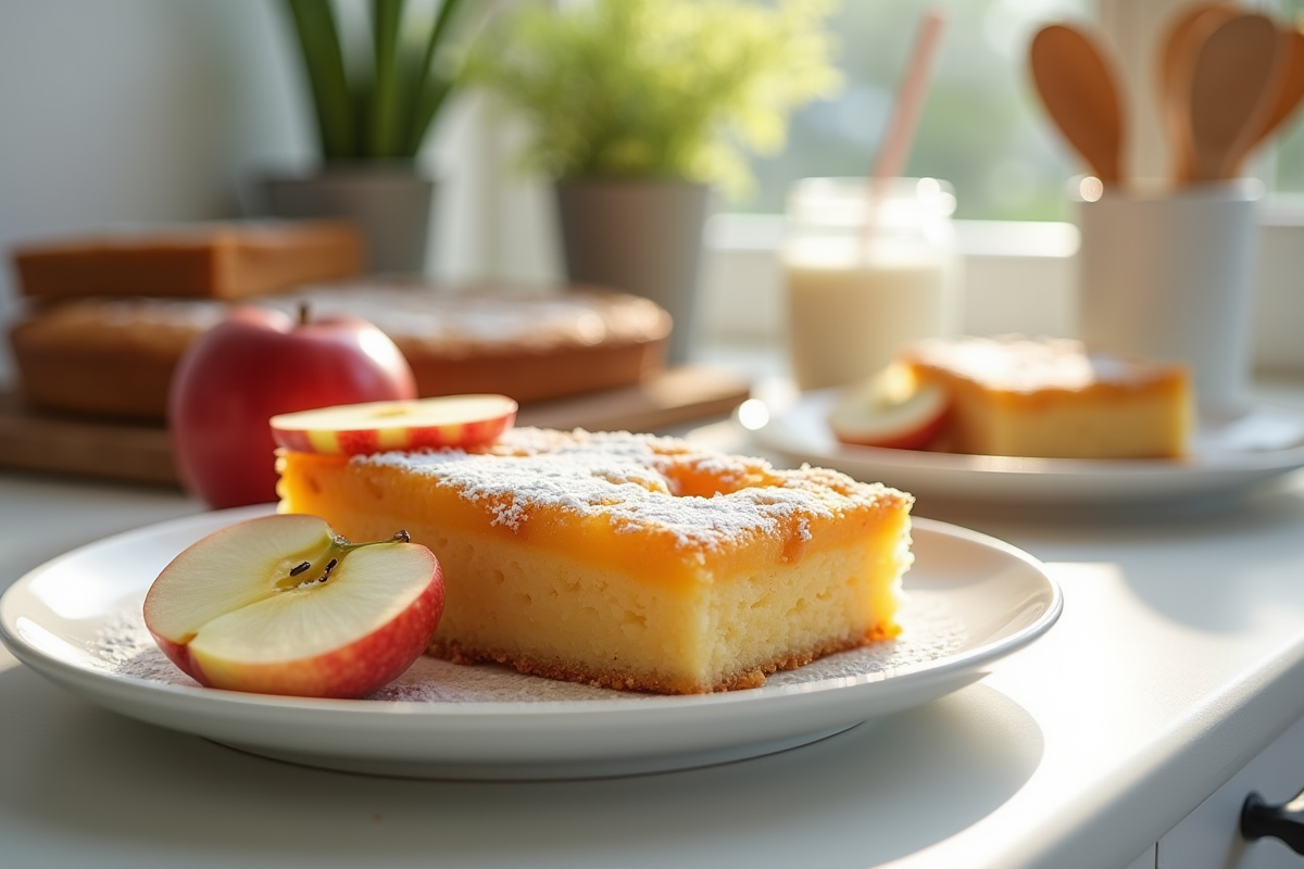 gâteau pommes